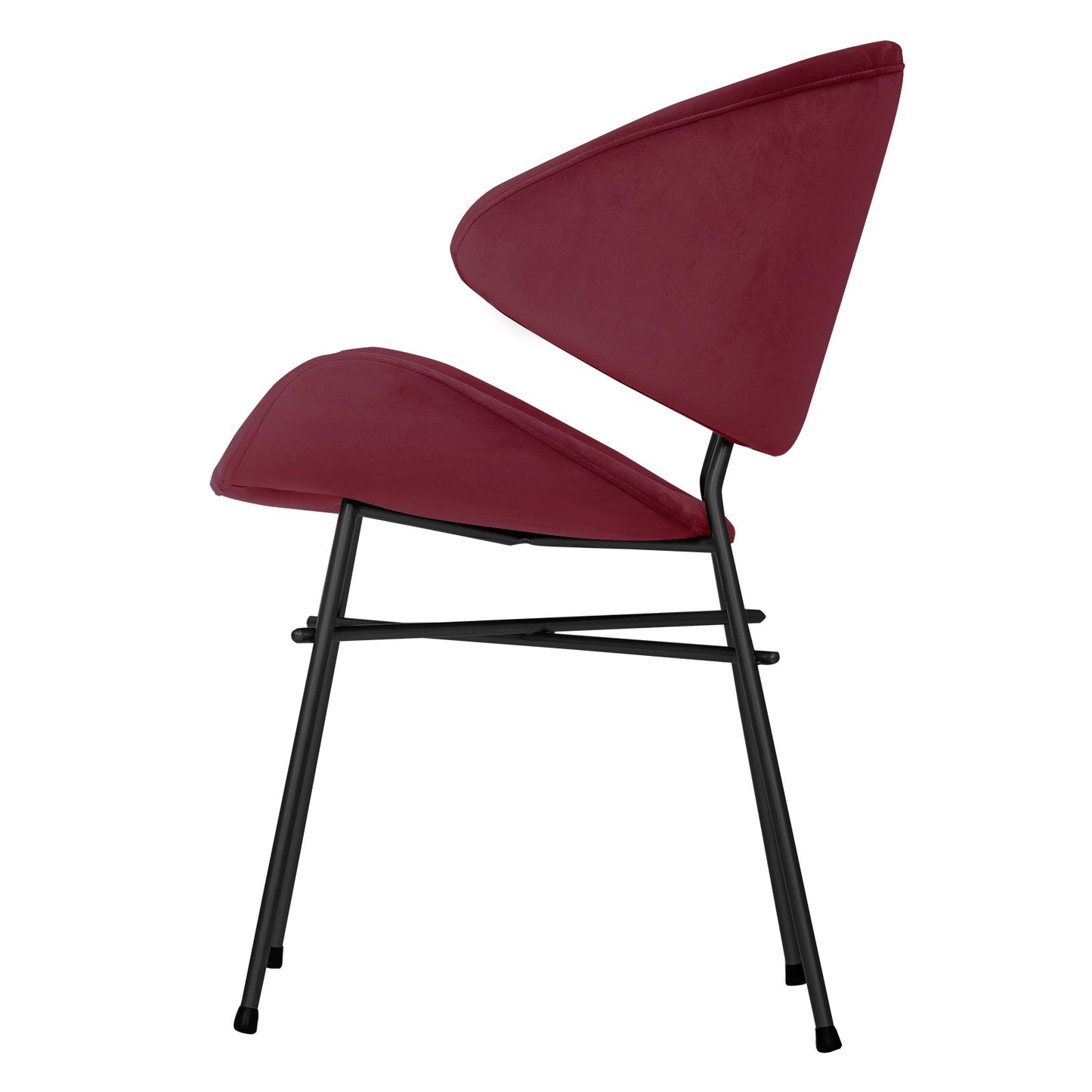 Chair Cheri Velours - Red