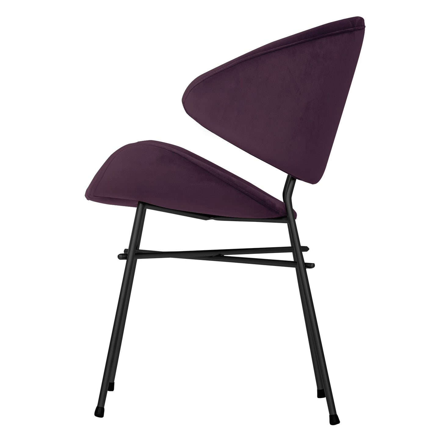 Chair Cheri Velours - Purple