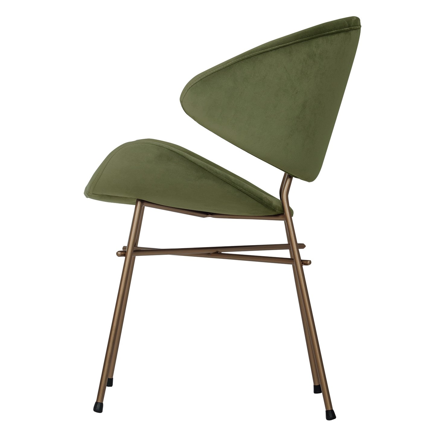 Chair Cheri Velours Copper - Green