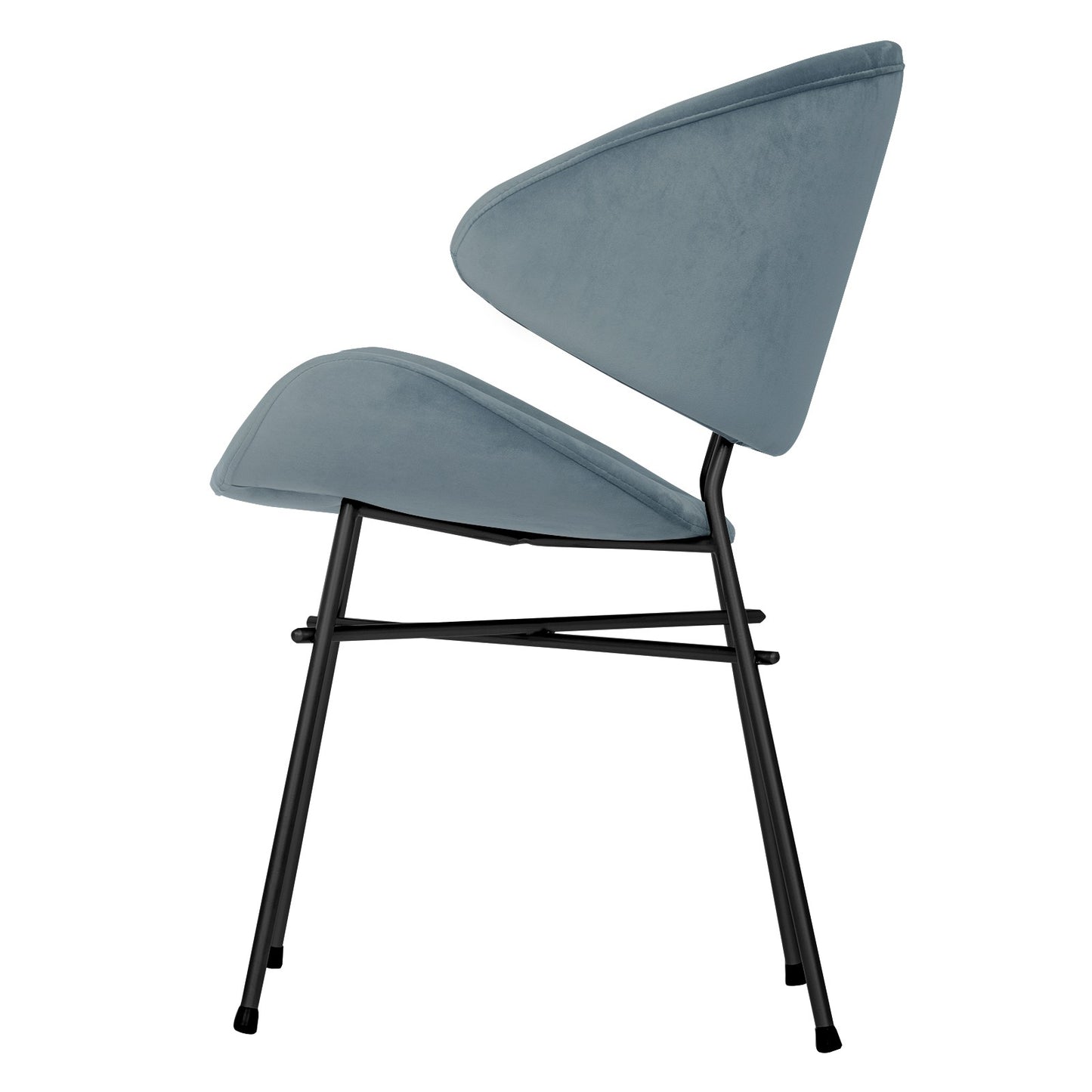 Chair Cheri Velours - Light Blue