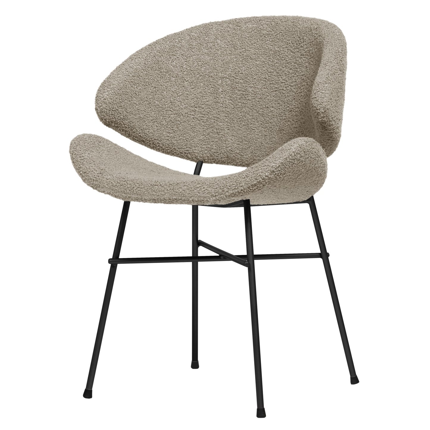 Chair Cheri Boucle - Coffee