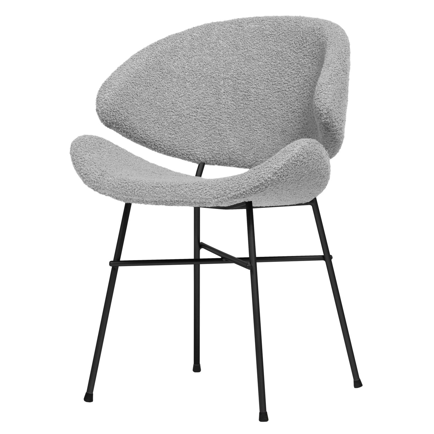 Chair Cheri Boucle - Light Grey