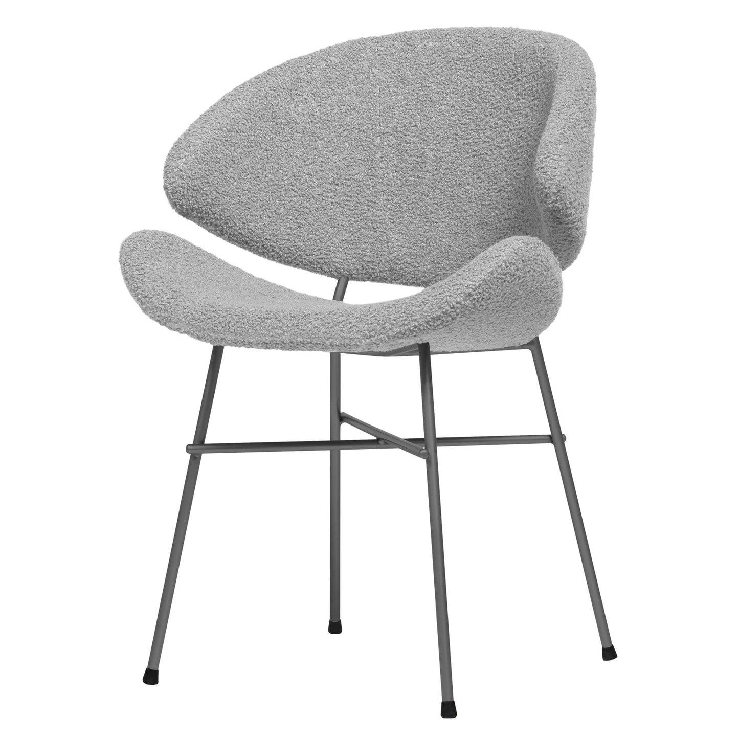 Chair Cheri Boucle - Light Grey