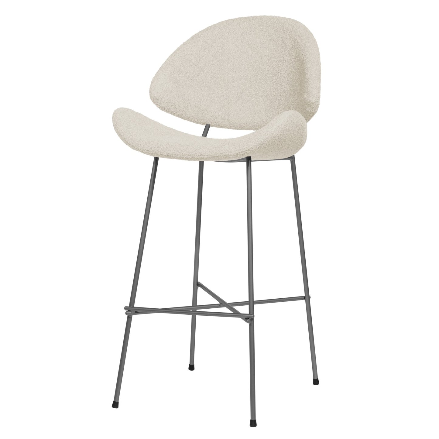 Bar stool Cheri Bar Boucle High - Ecru