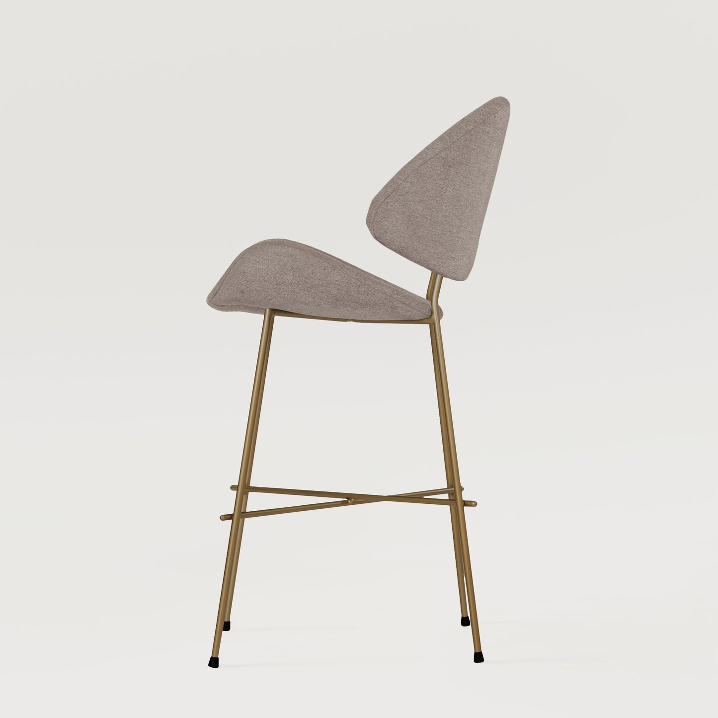 Bar stool Cheri Bar Maero Copper Low - Beige