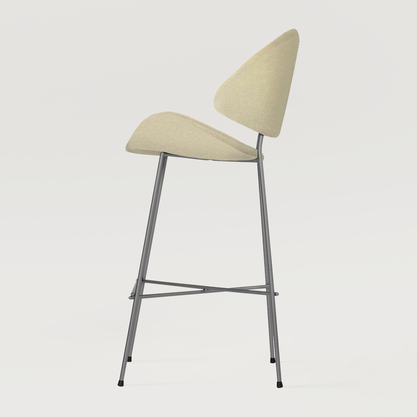 Bar stool Cheri Bar Boucle High - Beige