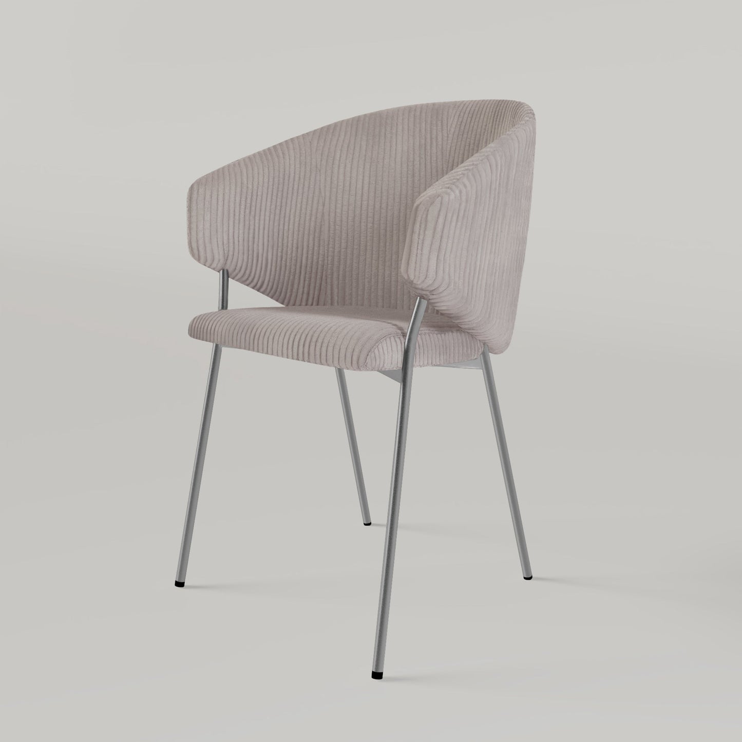 Chair Throne Cord Chrome - Beige