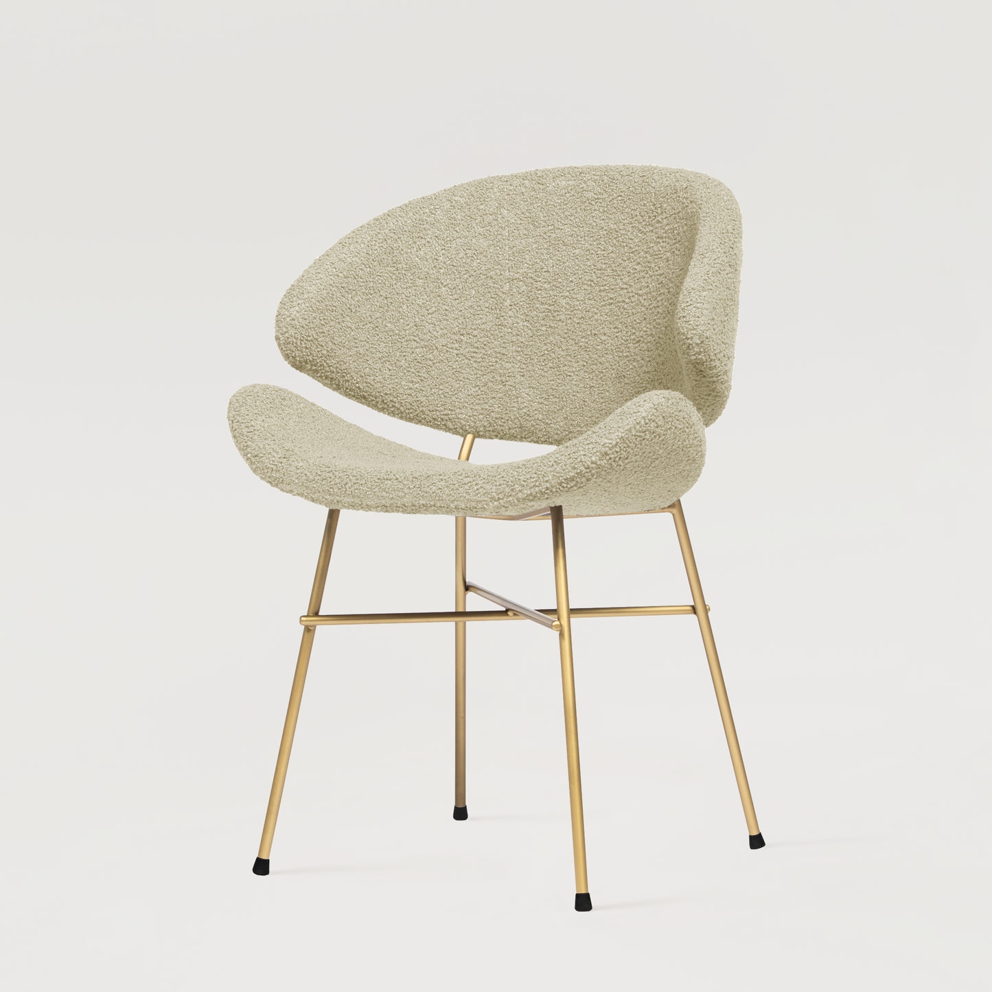 Chair Cheri Boucle Gold - Beige