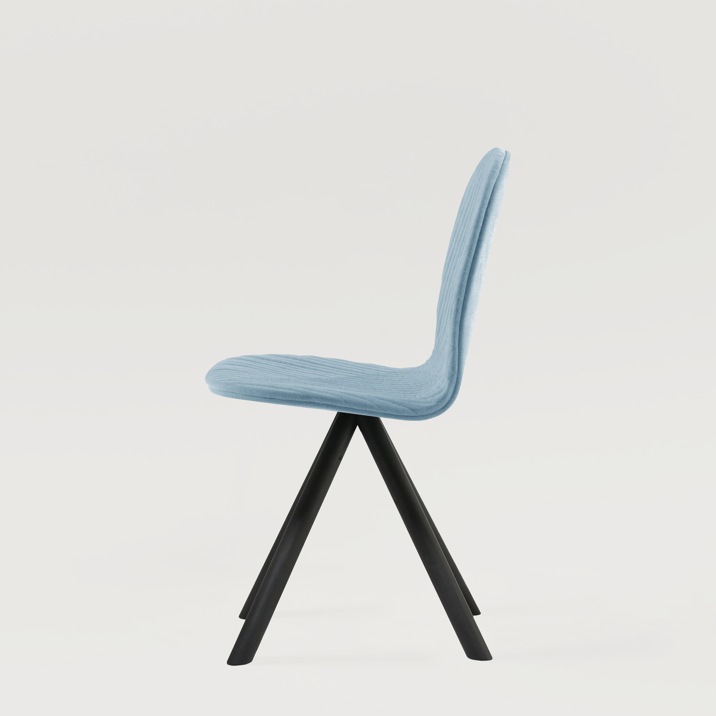 Chair Mannequin 01 black - Light Blue