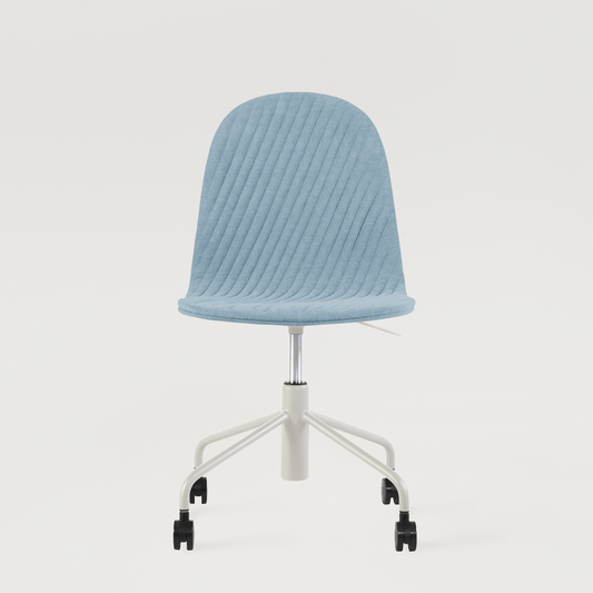 Chair Mannequin 06 White - Light Blue