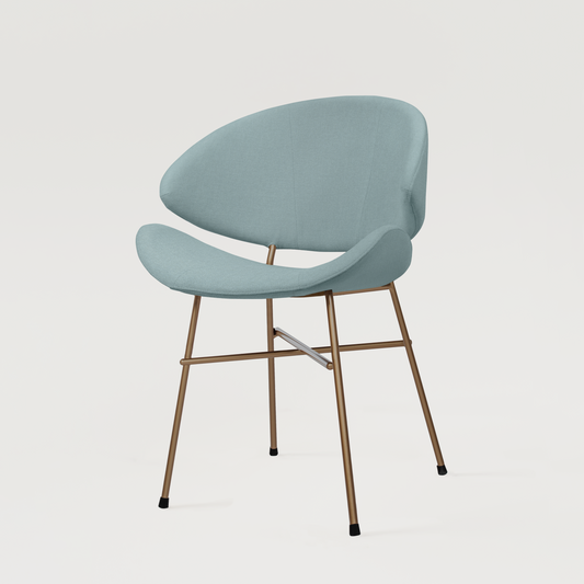 Chair Cheri Trend Copper - Light Blue