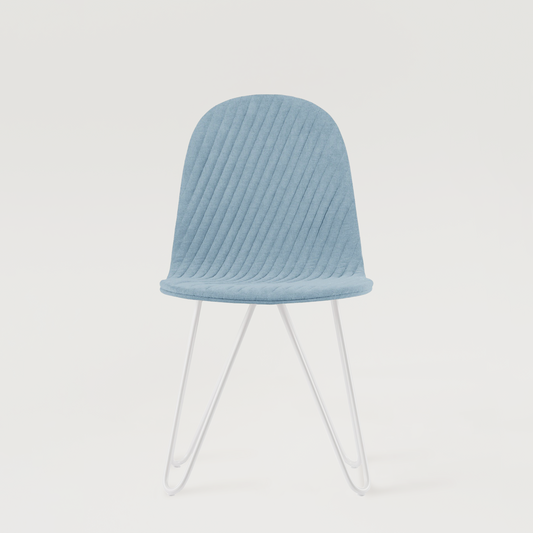 Chair Mannequin 03 White - Light Blue