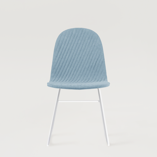Chair Mannequin 02 White - Light Blue