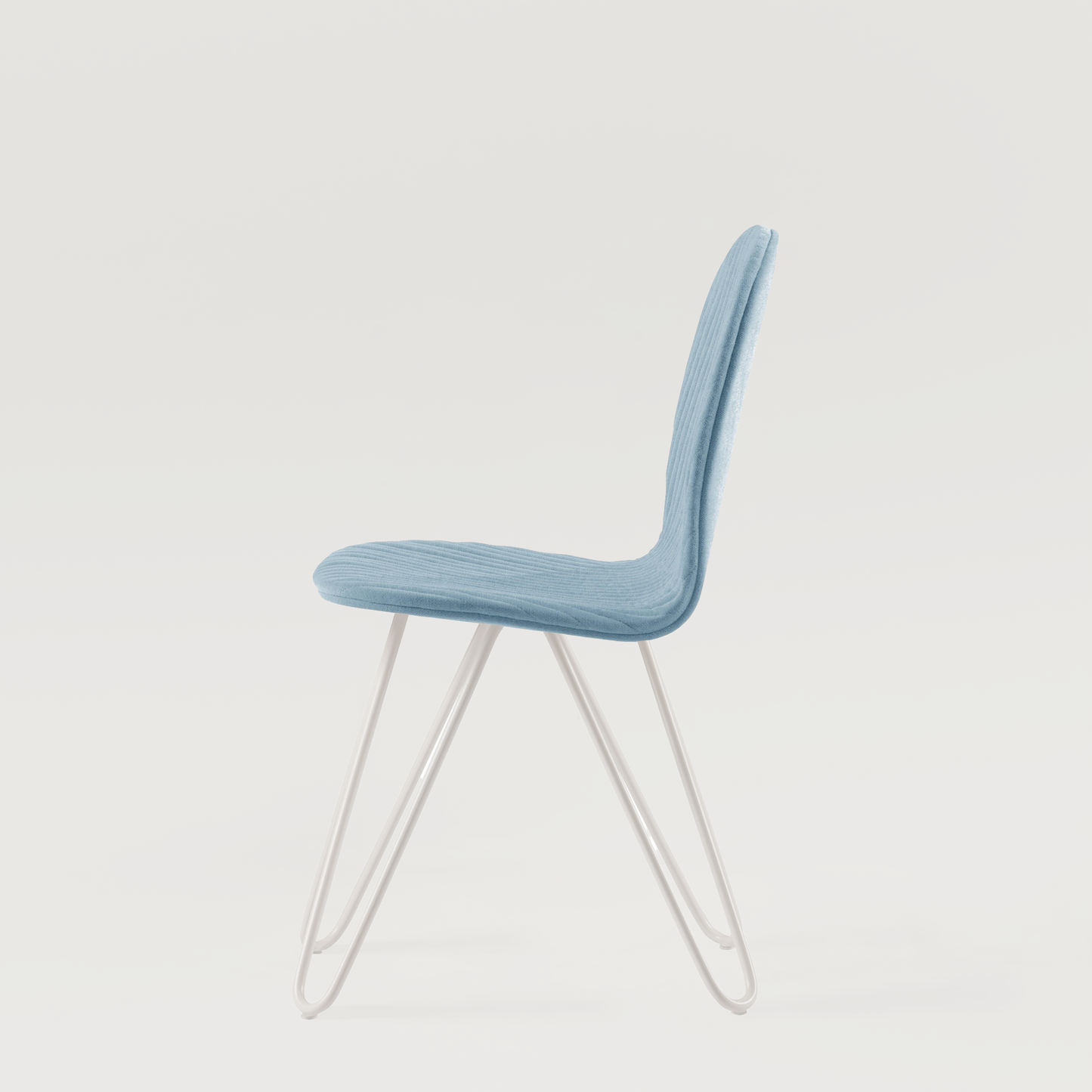 Chair Mannequin 03 White - Light Blue