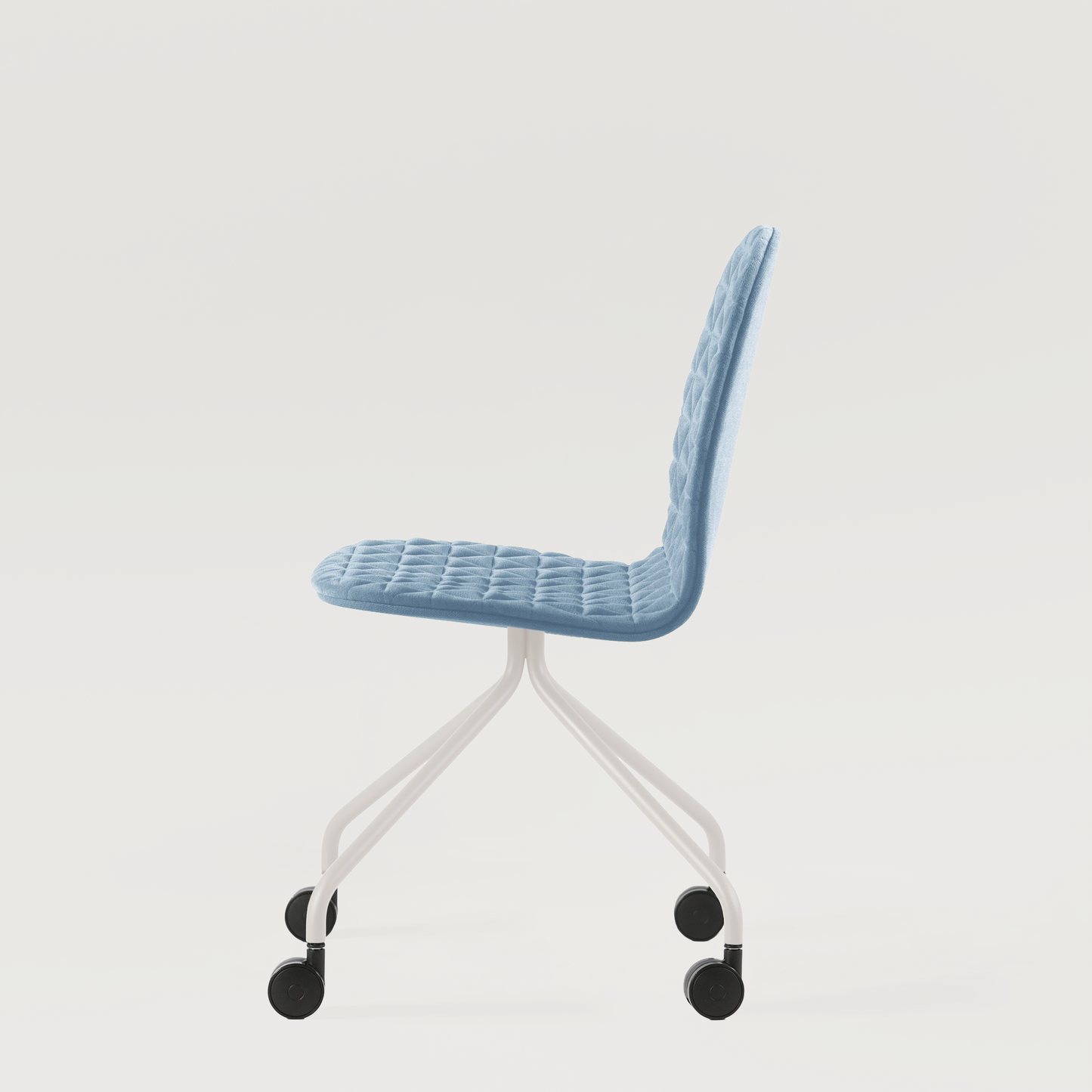Chair Mannequin 04 White - Light Blue