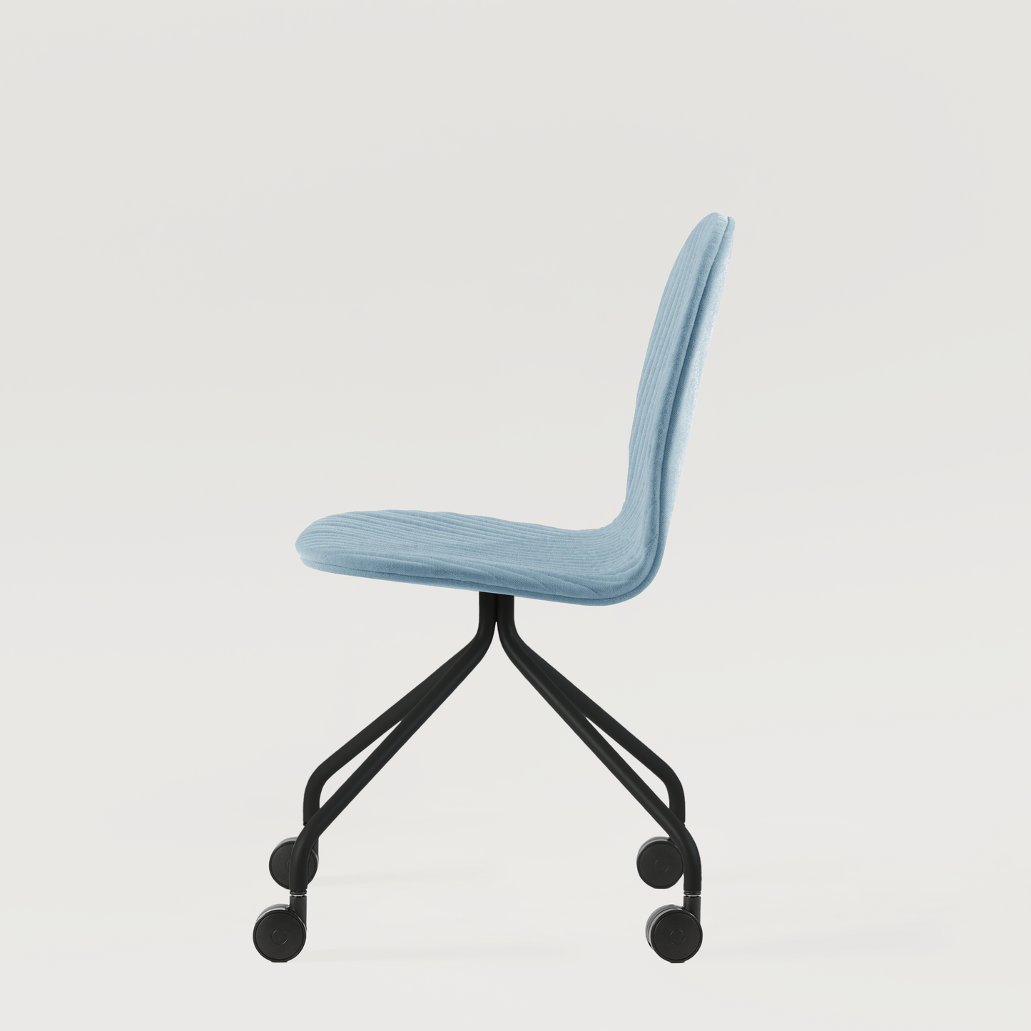 Chair Mannequin 04 Black - Light Blue