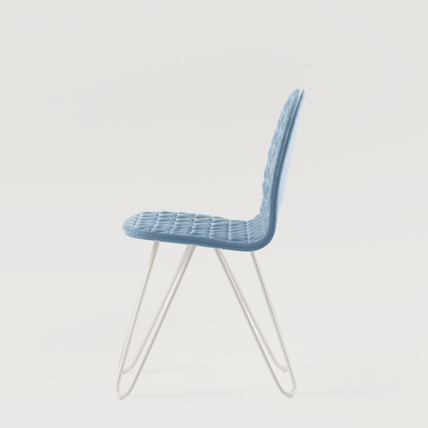Chair Mannequin 03 White - Light Blue