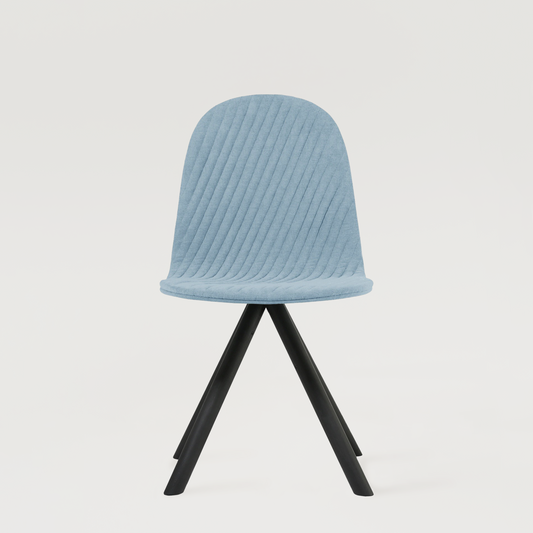 Chair Mannequin 01 black - Light Blue