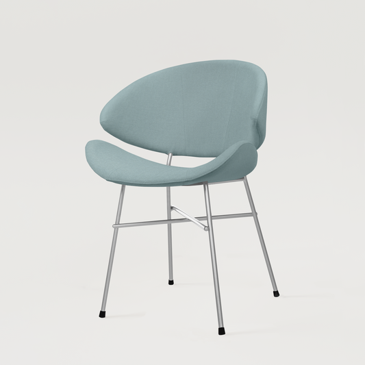 Chair Cheri Trend Chrome - Light Blue