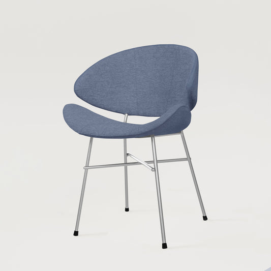 Chair Cheri Maero Chrome - Blue Jeans