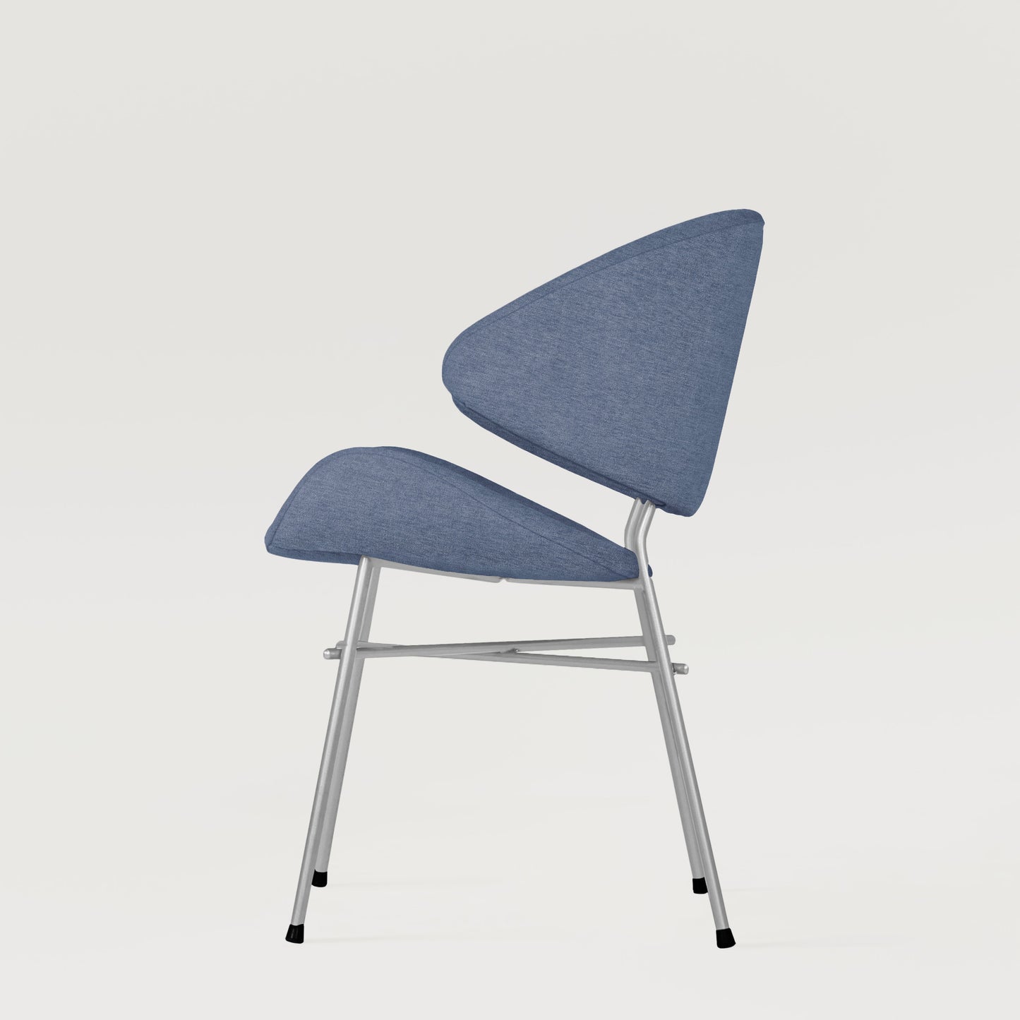 Chair Cheri Maero Chrome - Blue Jeans