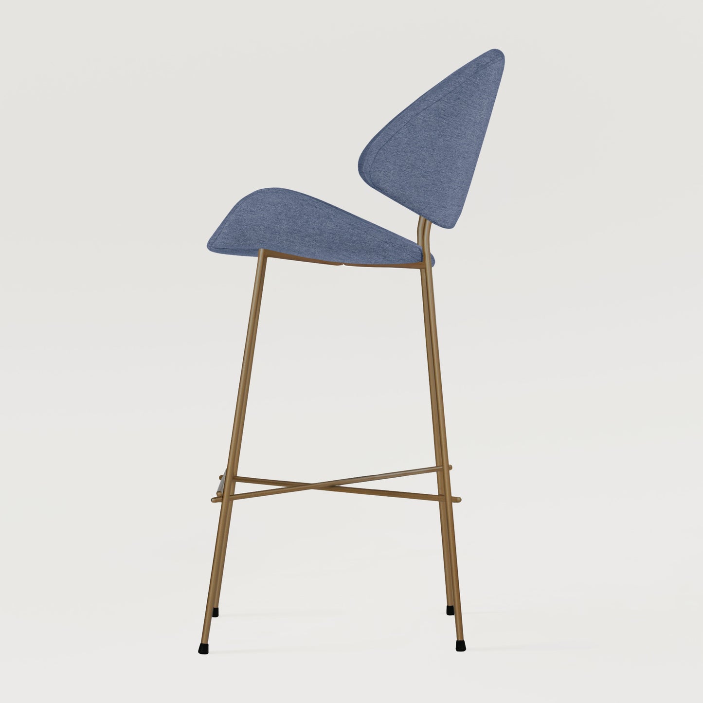 Bar stool Cheri Bar Maero Copper High - Blue Jeans