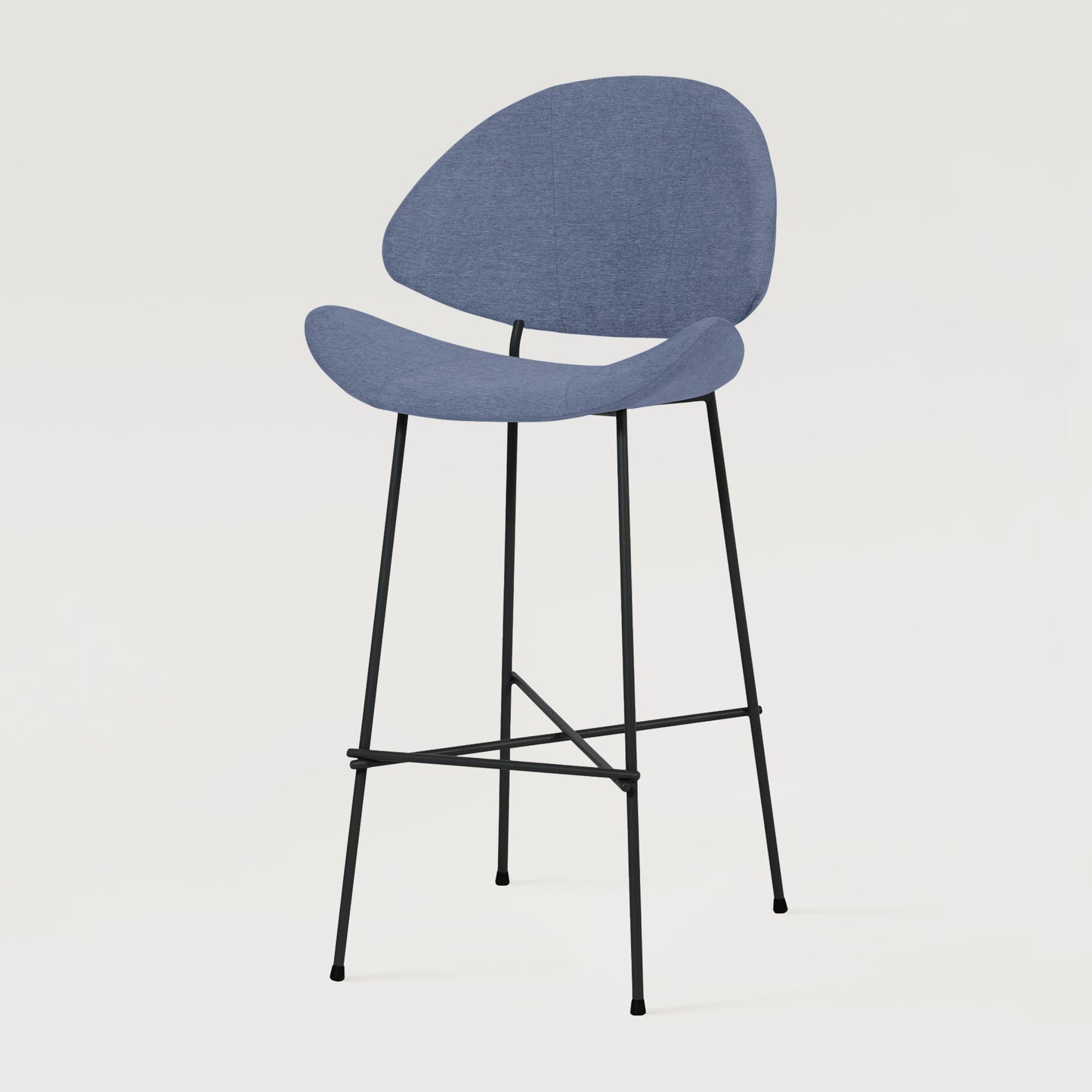 Bar stool Cheri Bar Maero High - Blue Jeans