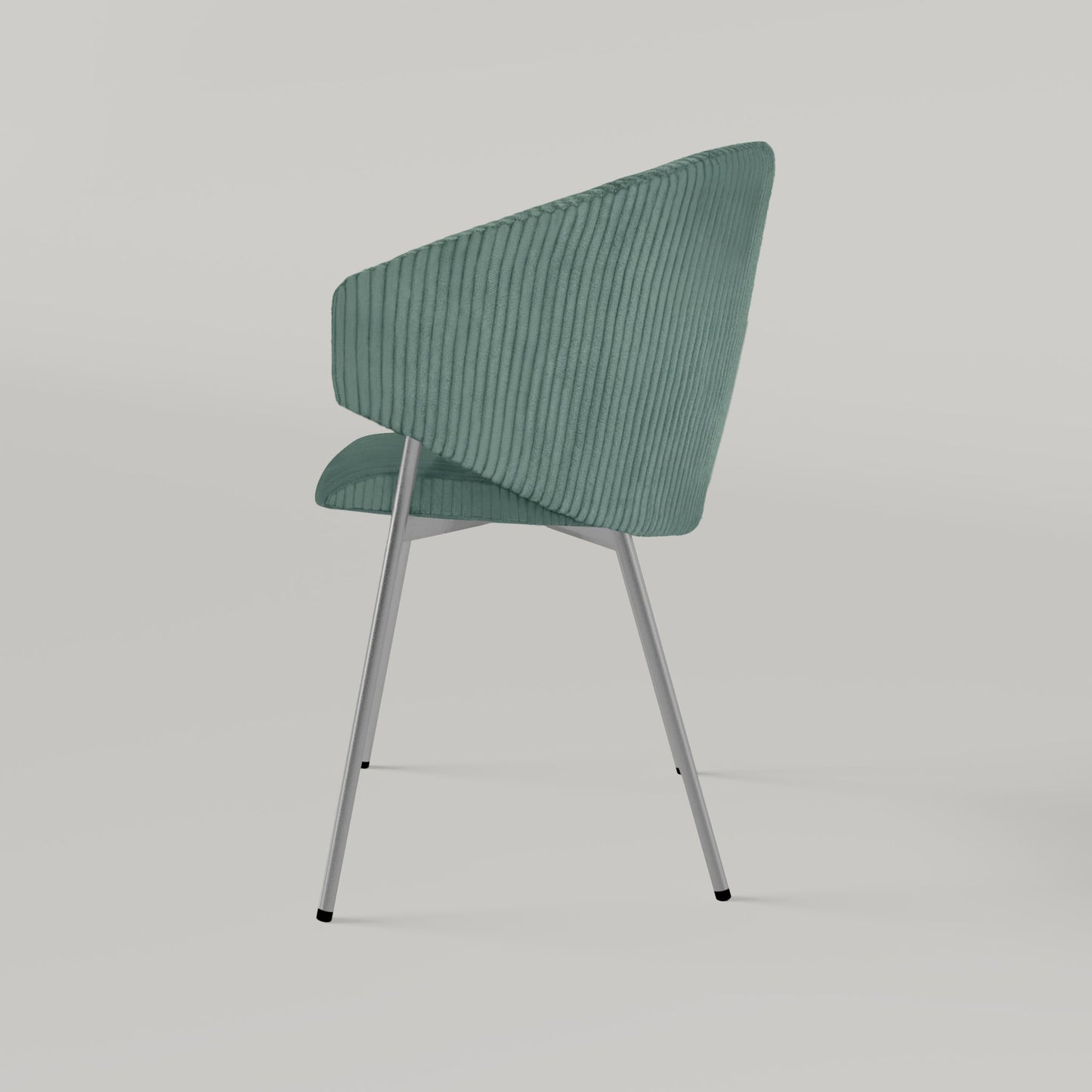 Chair Throne Cord Chrome - Sea Blue