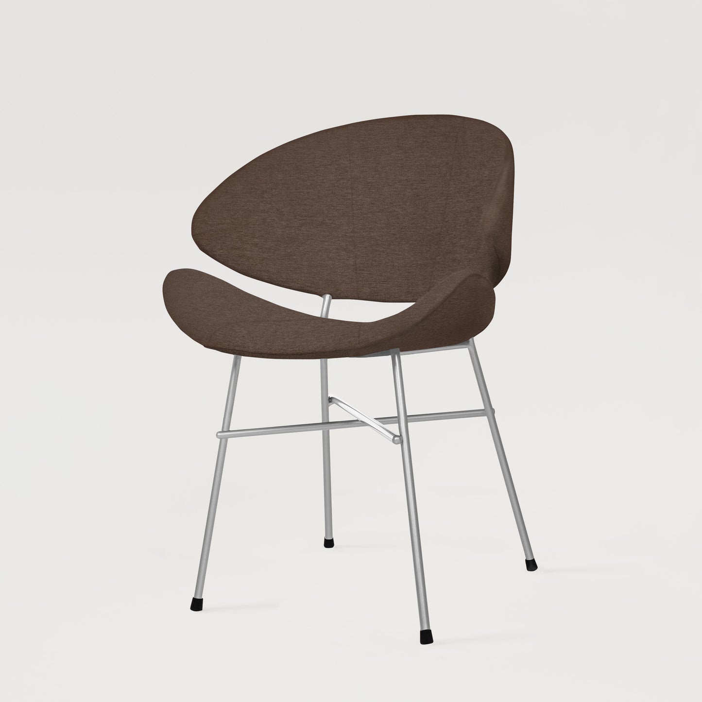 Chair Cheri Maero Chrome - Brown