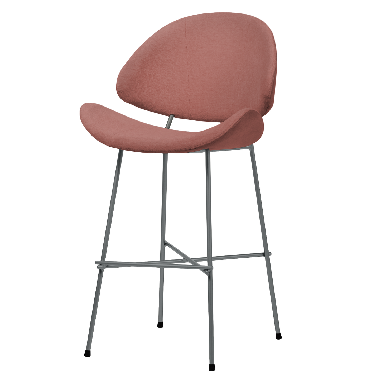 Bar stool Cheri Bar Trend Low - Dusty Rose