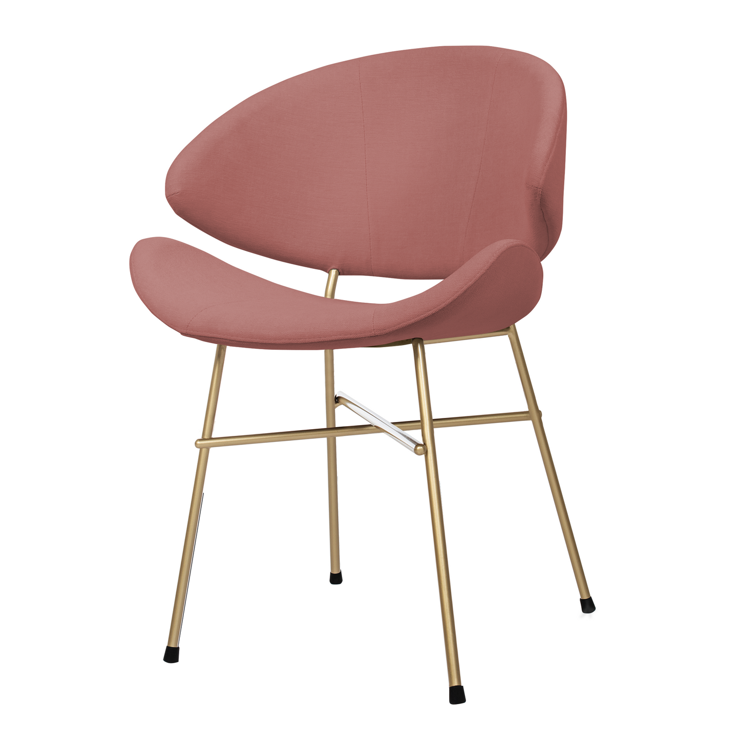 Chair Cheri Trend Gold - Dusty Rose