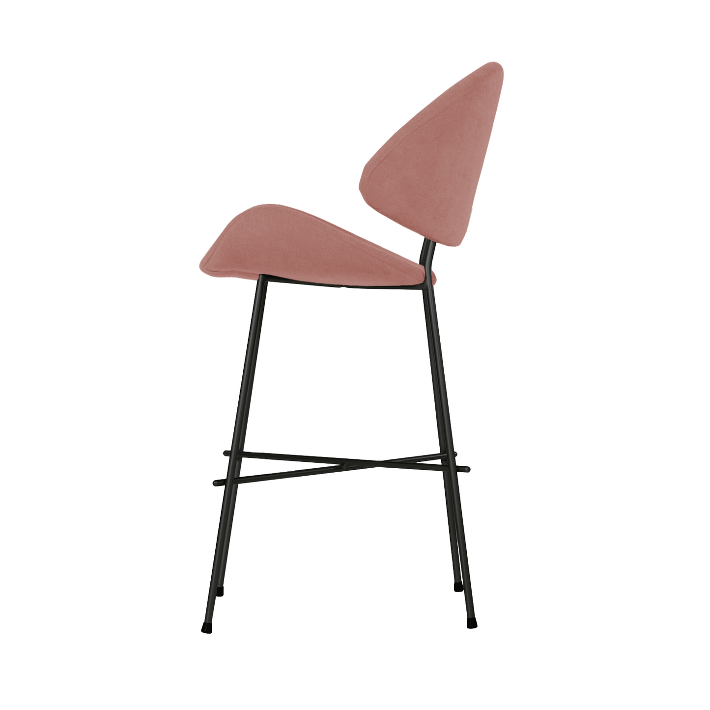 Bar stool Cheri Bar Trend Low - Dusty Rose