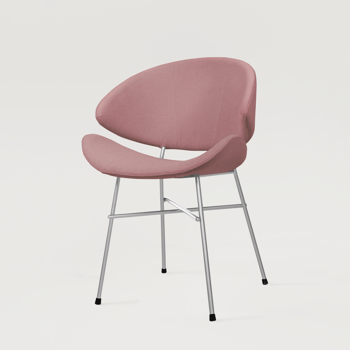 Chair Cheri Trend Chrome - Dusty Rose