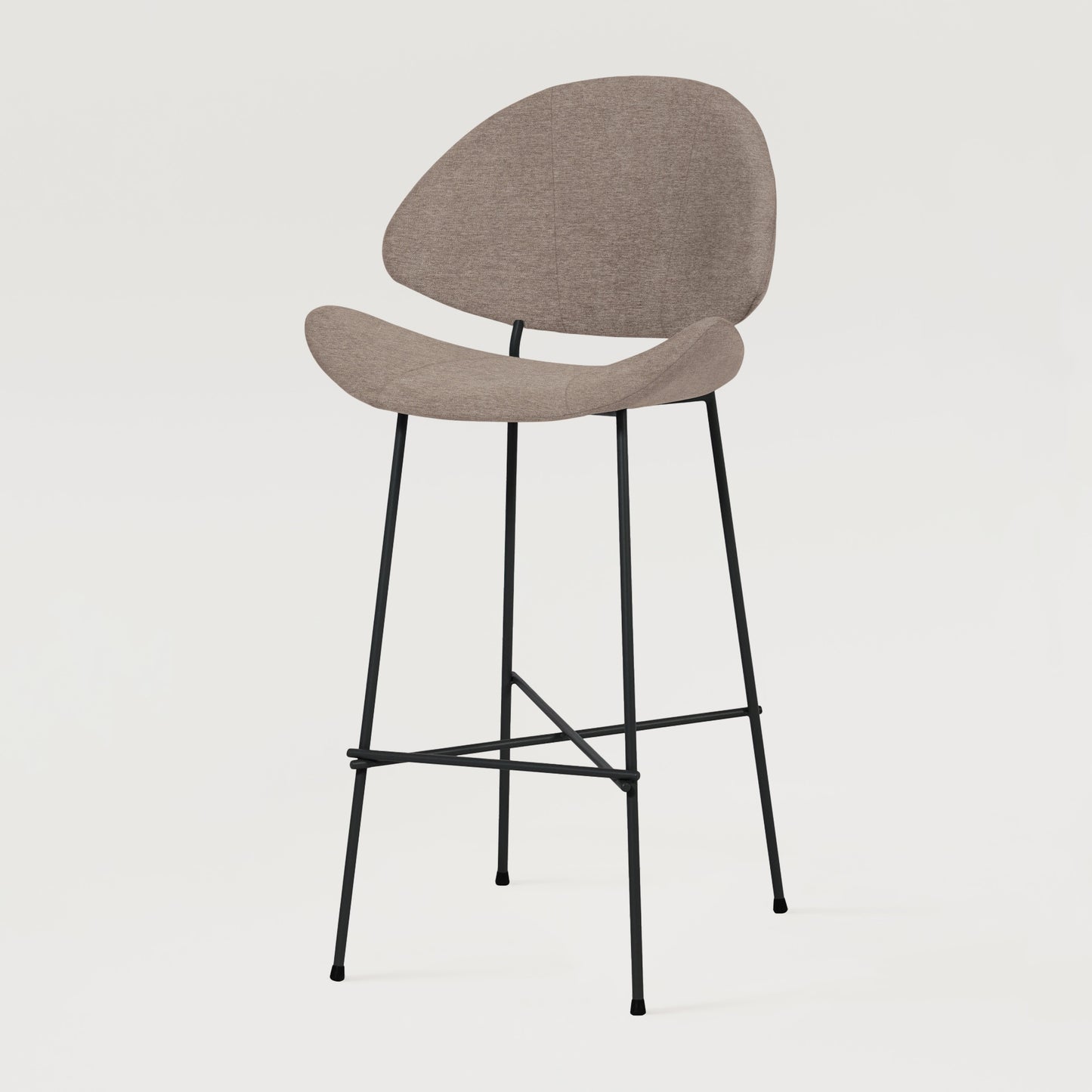 Bar stool Cheri Bar Maero High - Cappuccino