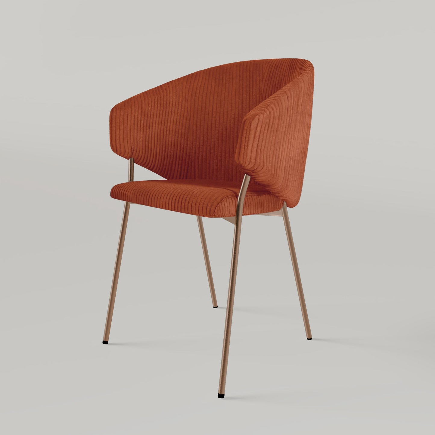 Chair Throne Cord Copper - Brick Red