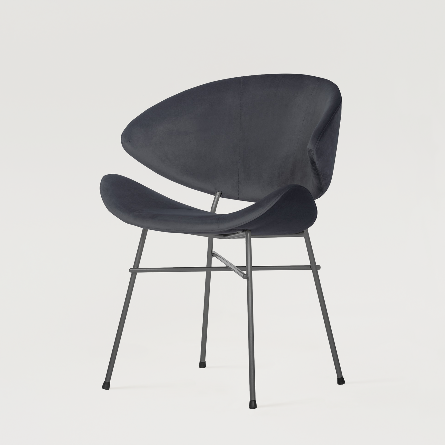 Chair Cheri Velours - Dark Grey