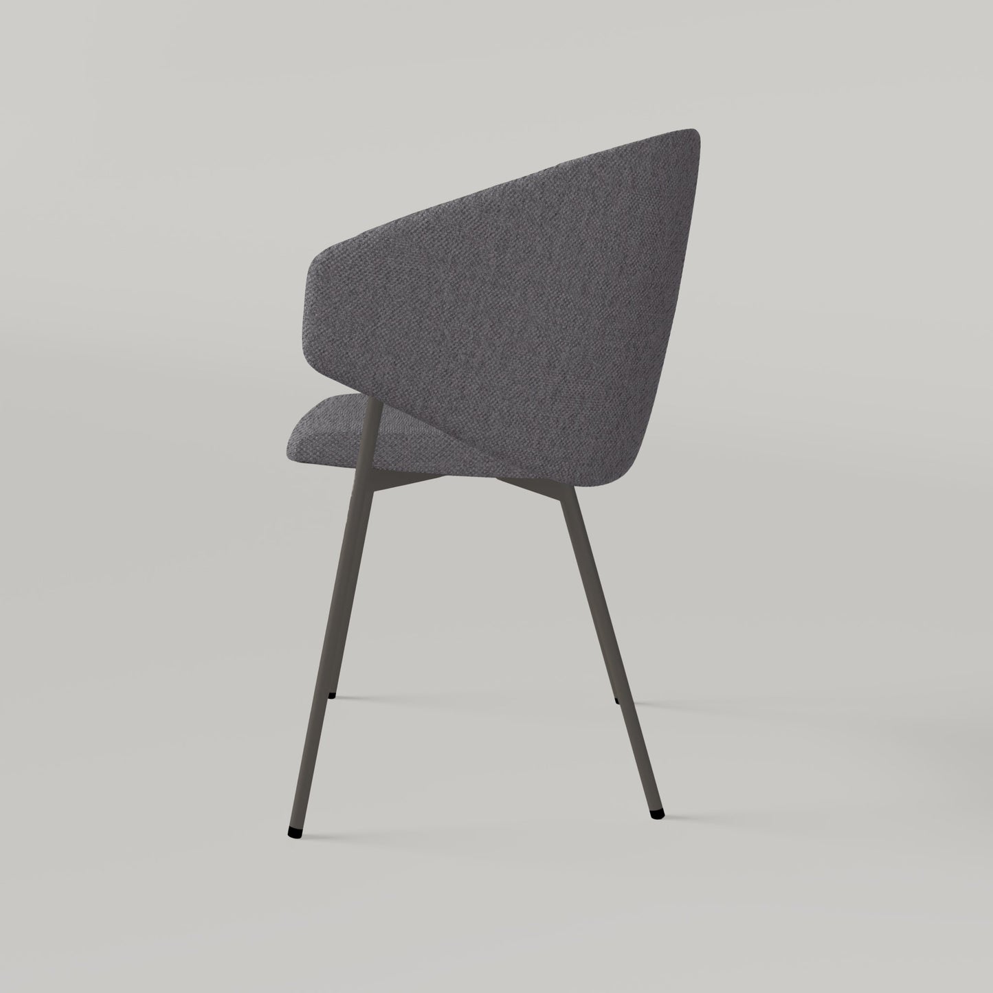 Chair Throne Alvaro Grey - Dark Grey