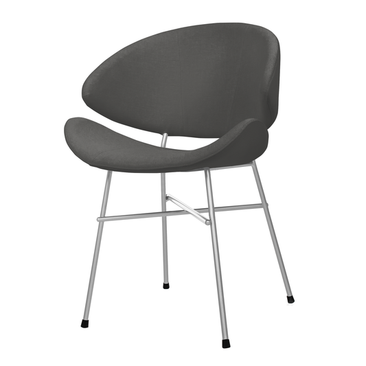 Chair Cheri Trend Chrome - Dark Grey