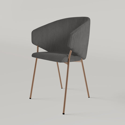 Chair Throne Cord Copper - Dark Grey