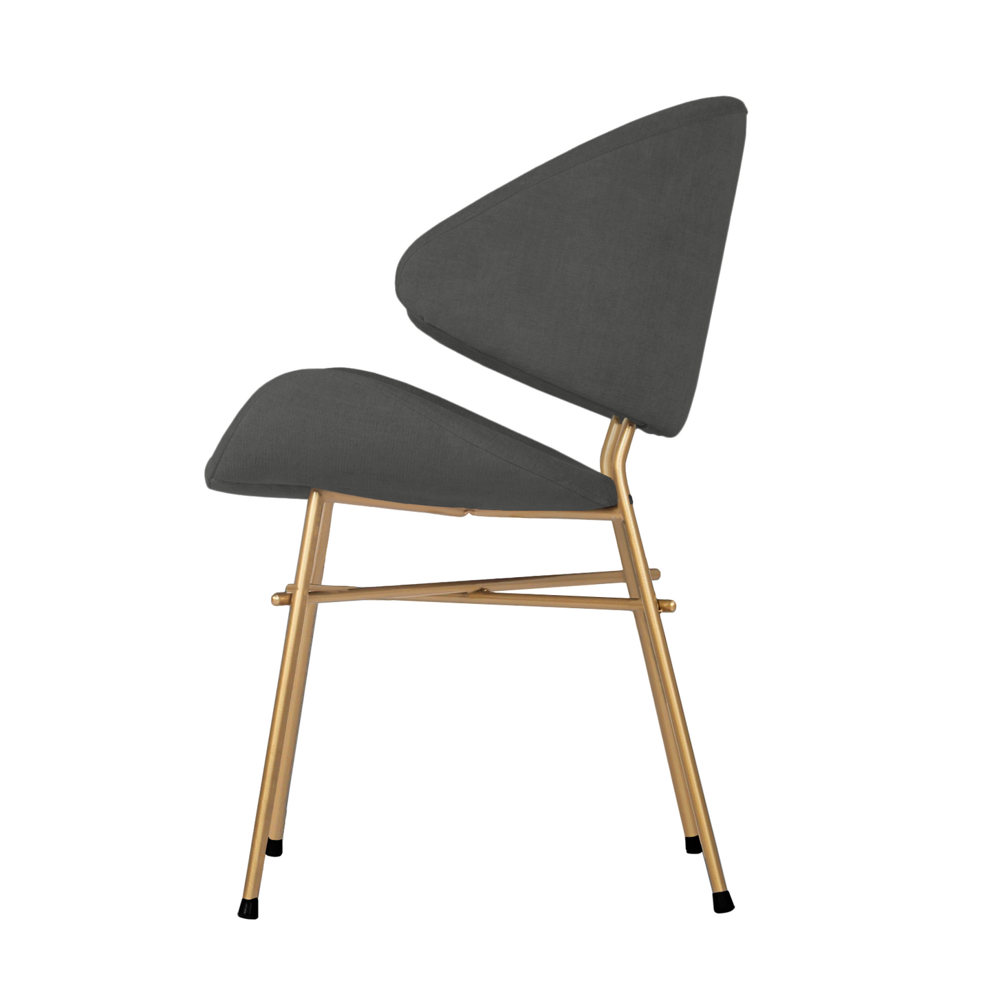 Chair Cheri Trend Gold - Dark Grey