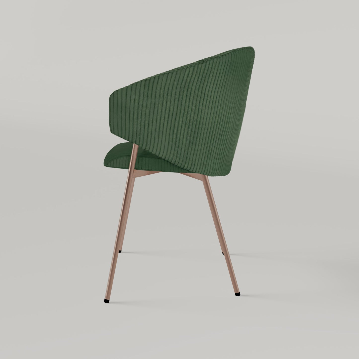 Chair Throne Cord Copper - Dark Green