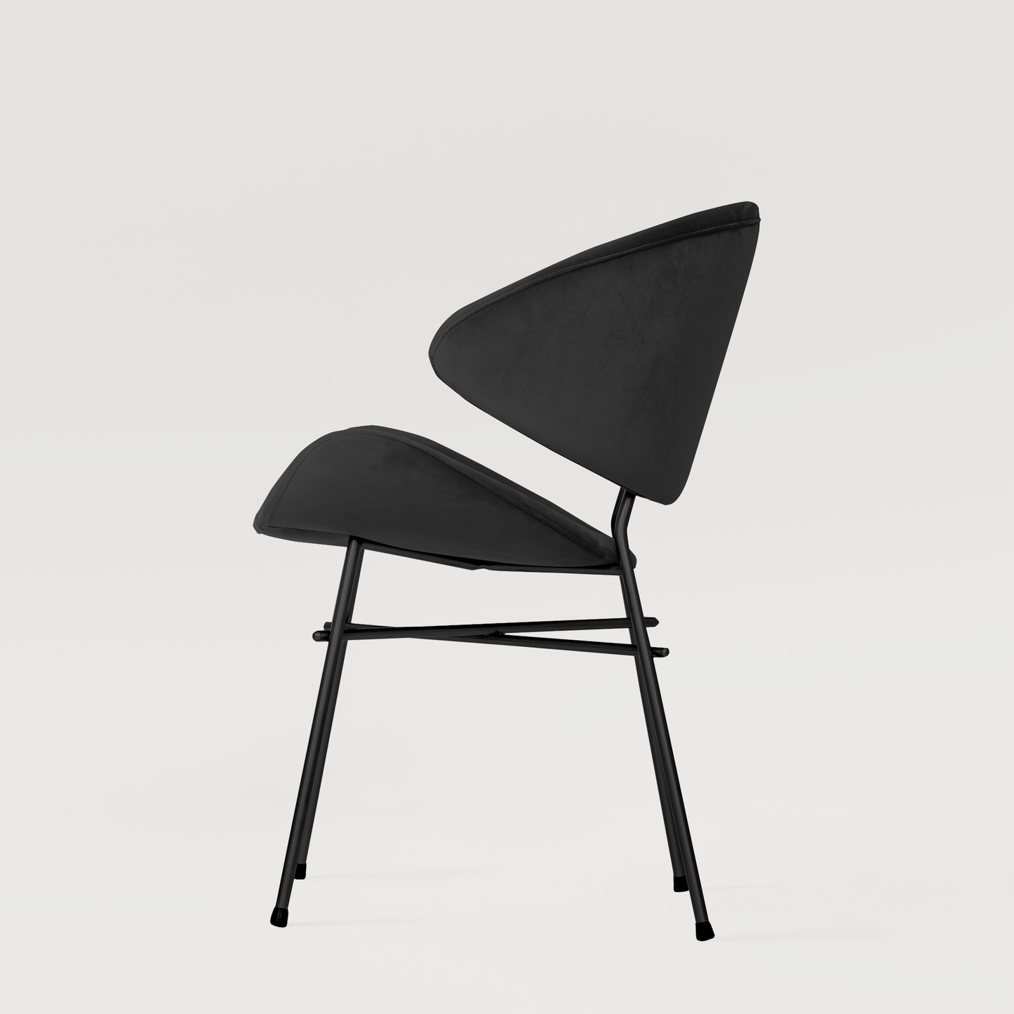 Chair Cheri Velours - Black