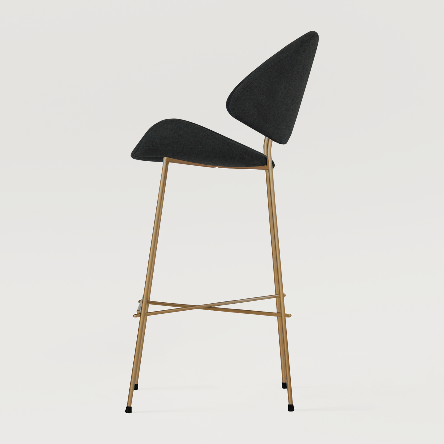 Bar stool Cheri Bar Trend Copper High - Black