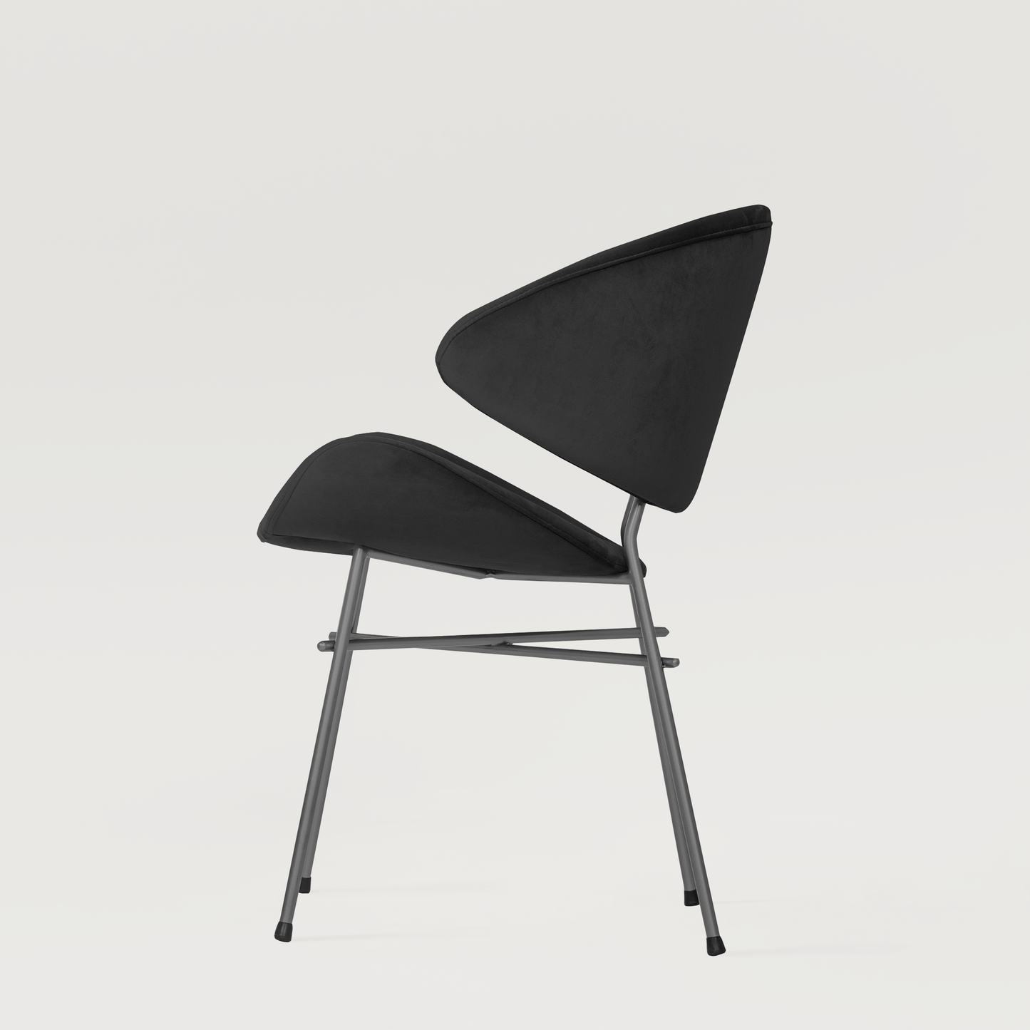 Chair Cheri Velours - Black