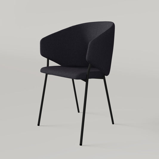 Chair Throne Alvaro - Black