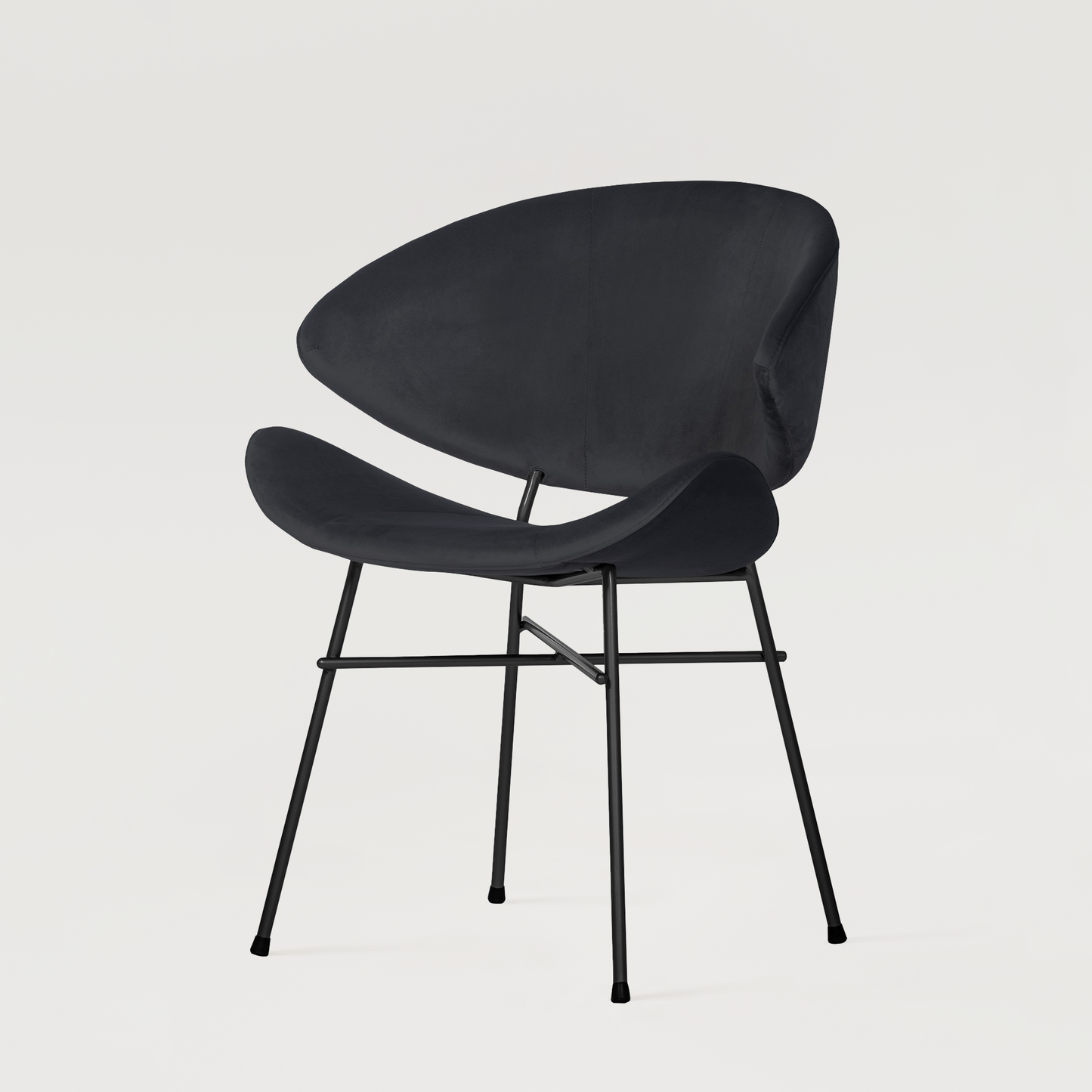 Chair Cheri Velours - Black