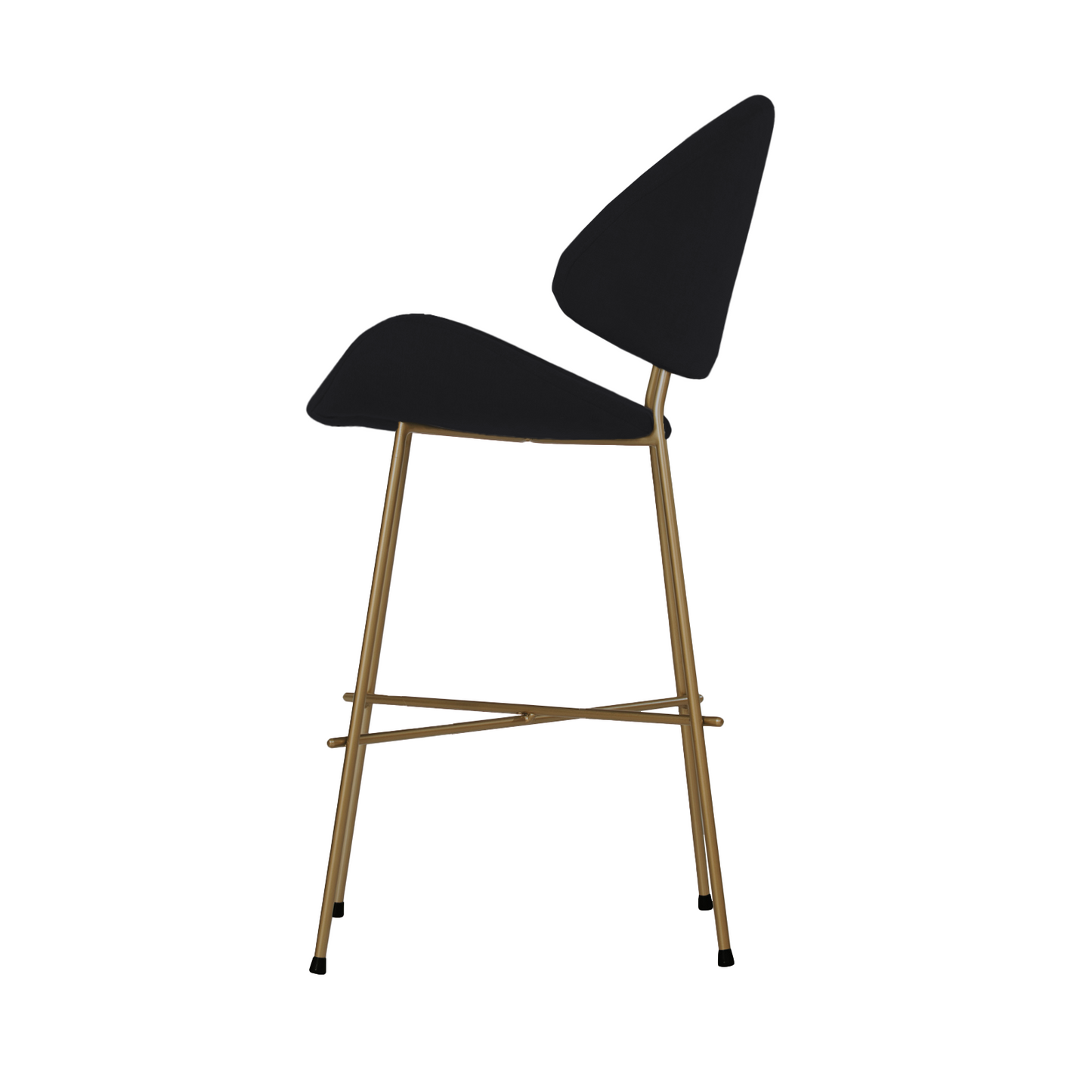 Bar stool Cheri Bar Trend Copper Low - Black