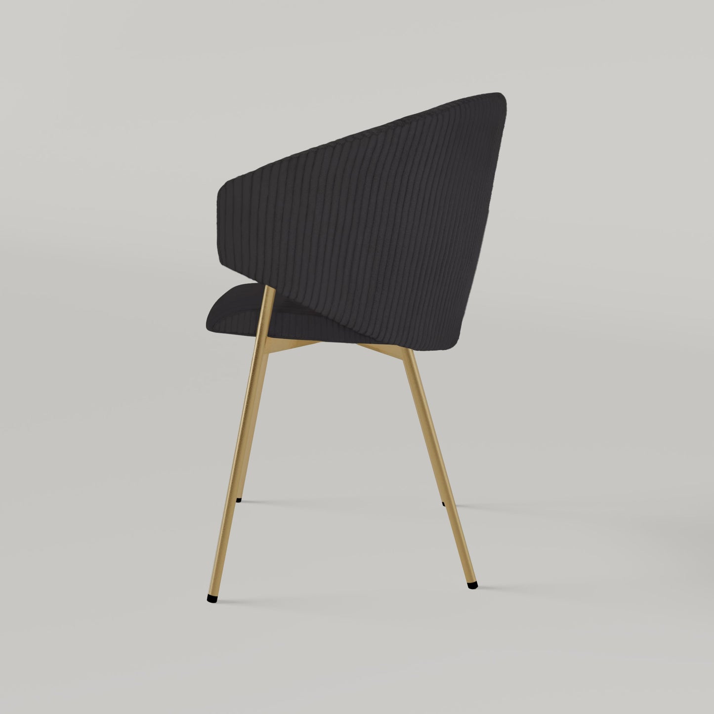 Chair Throne Cord Gold - Black