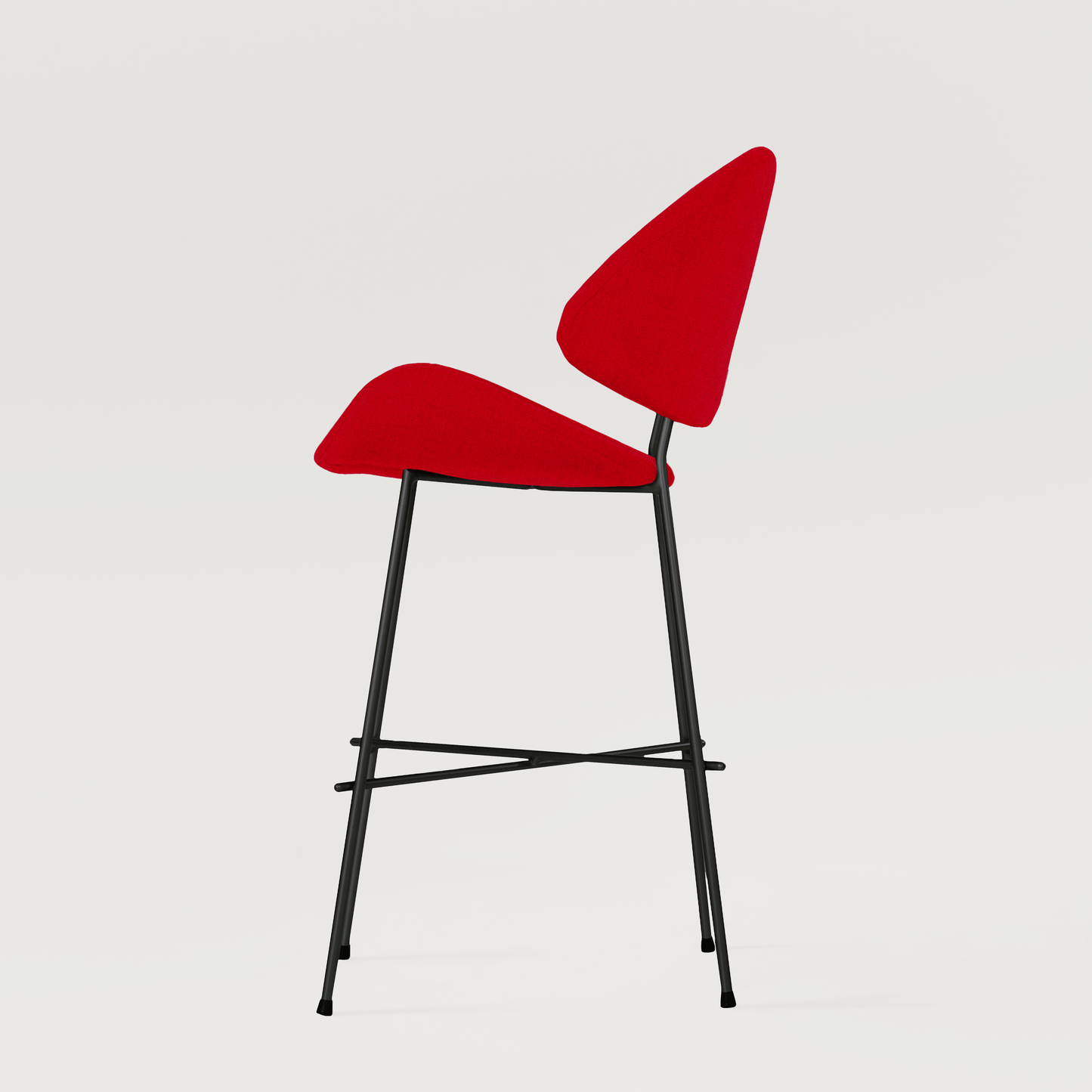 Bar stool Cheri Bar Trend Low - Red