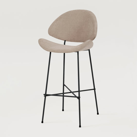 Bar stool Cheri Bar Maero High - Ecru